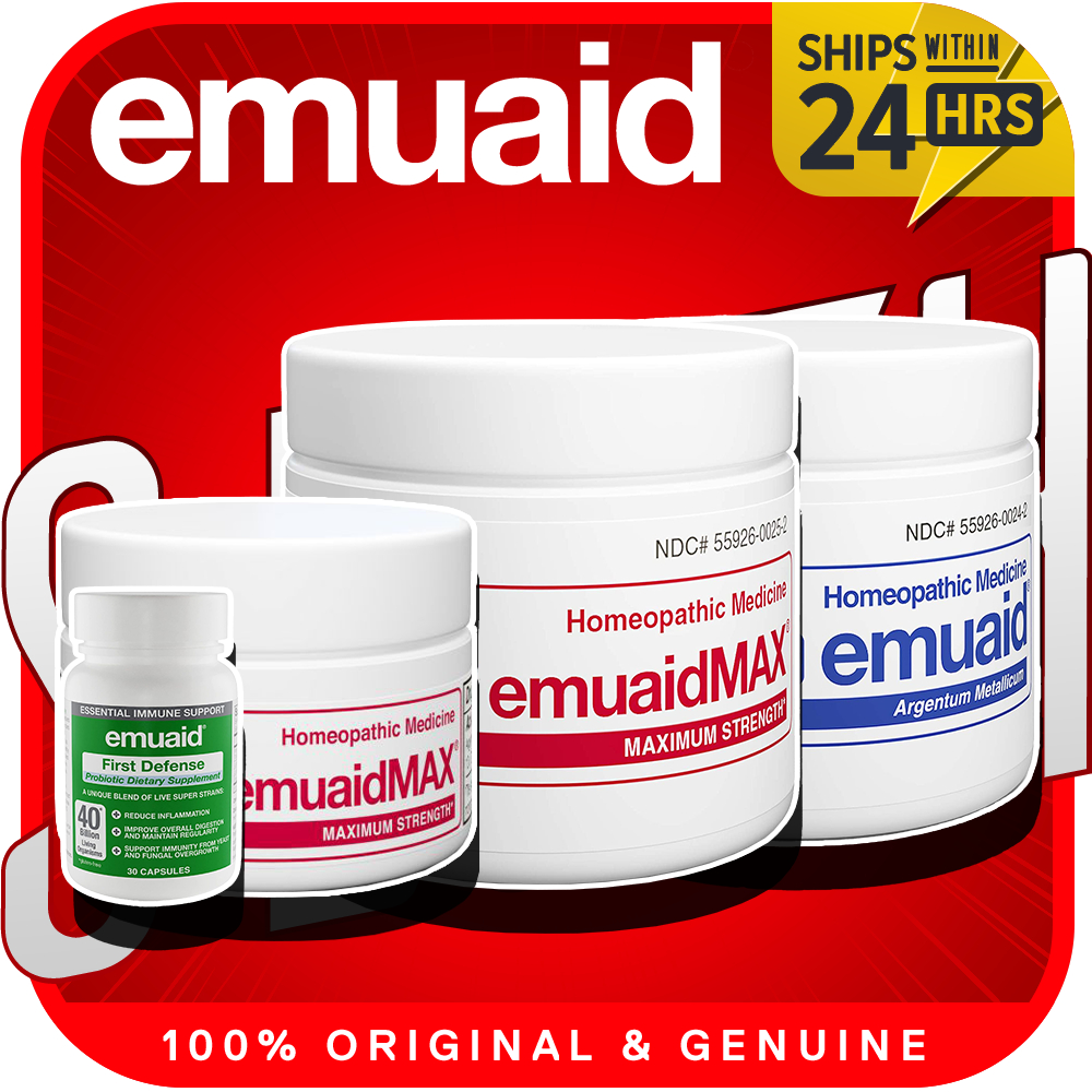 EMUAID First Aid Ointment Max Strength Regular First Defense