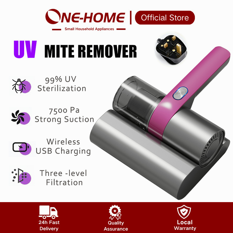 ONEHOME Cordless Dust Mite Vacuum Cleaner UV Vacuum Sterilizer Mite