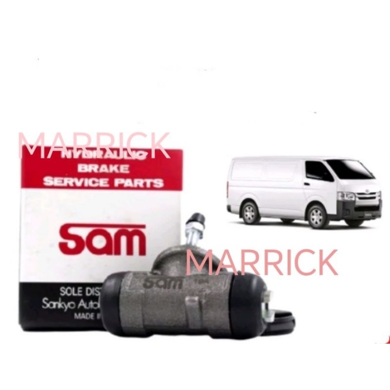Toyota Hiace KDH200 rear wheel cylinder brake pump SAM Japan | Shopee ...