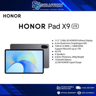 HONOR Pad X9 Malaysia release - SD 685 chipset & 4GB + 128GB, priced at  RM1099