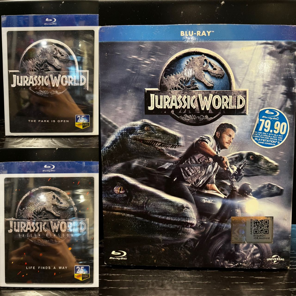 📀JURASSIC WORLD📀BLU-RAY MOVIES | Shopee Malaysia