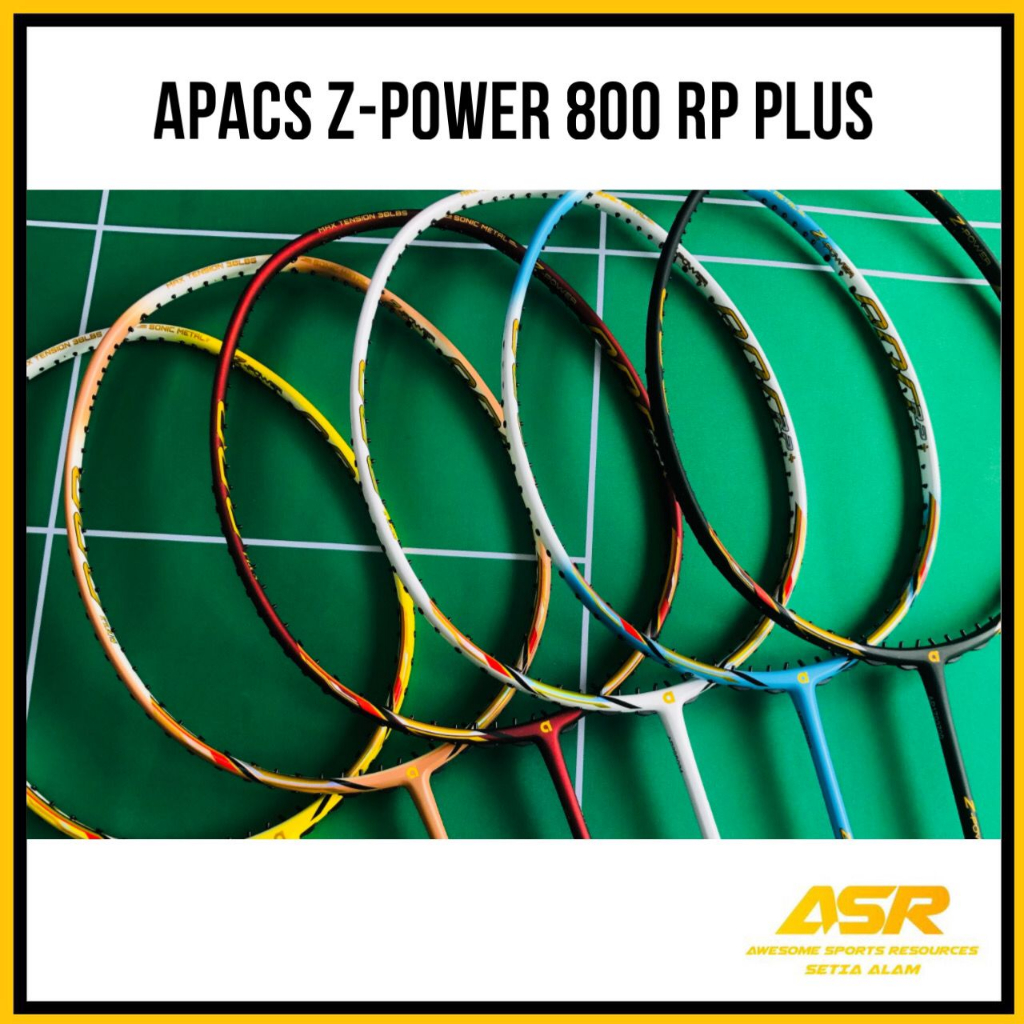 Apacs Badminton Racket Z Power 800 RP Plus ( Free Apacs String & Apacs