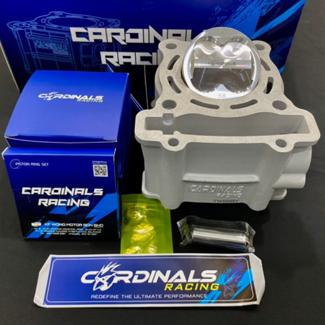 Cardinals Y16ZR/R15V3/NVX BLOCK RACING SET FORGED DOME 58MM | Shopee ...
