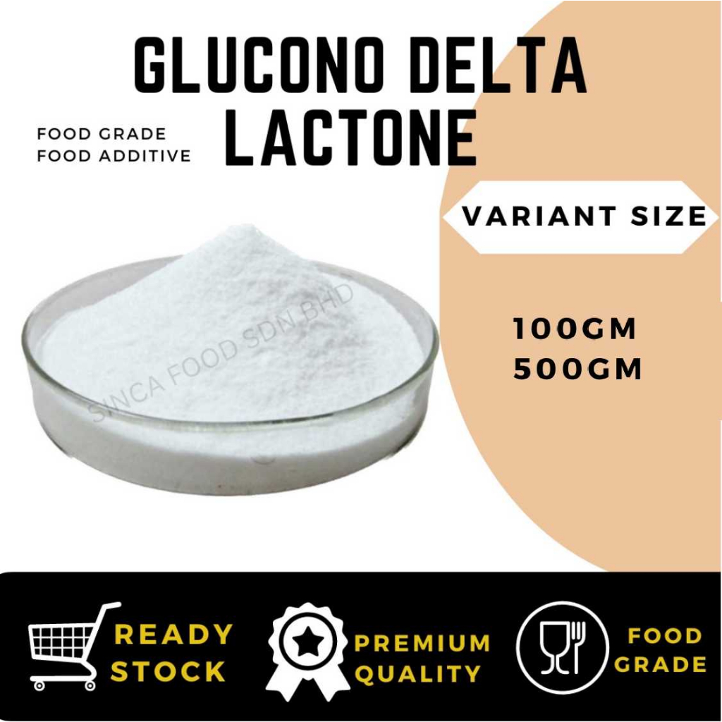 (HALAL) 【Ready Stock】 GLUCONO DELTA LACTONEGDL/TOFUFA POWDER 500GM,100GM Shopee Malaysia