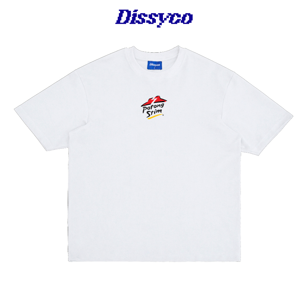Dissyco POTONG STIM TEE (WHITE) | Shopee Malaysia