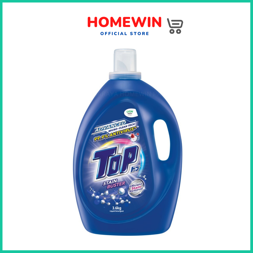 Top Liquid Detergent Stain Buster (3.6kg) | Shopee Malaysia