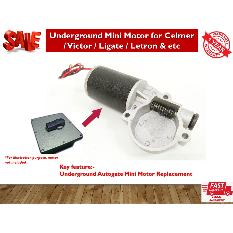 Autogate Mini Motor for Underground Autogate Celmer / Victor / Ligate ...
