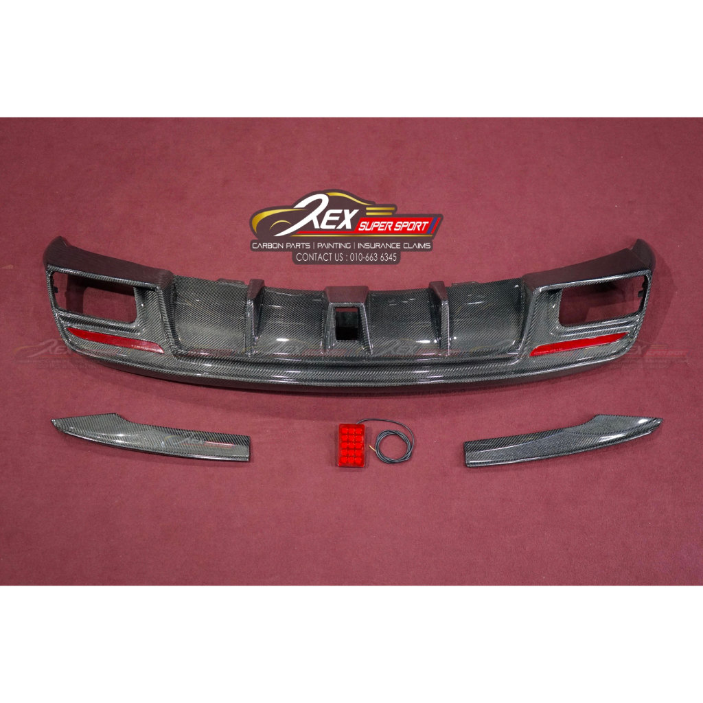 Mercedes Benz CLA W117 180 200 250 45 AMG Rear Diffuser Revozport New ...