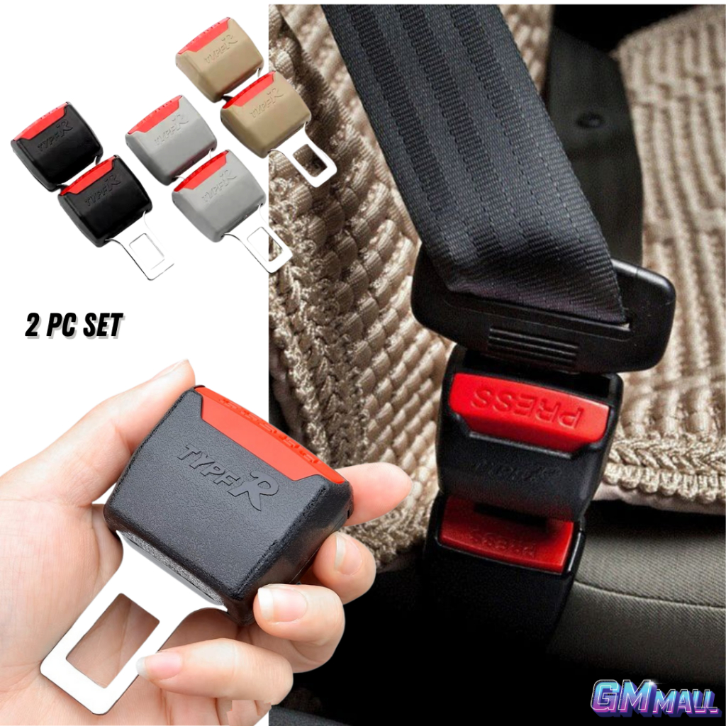 CAR SEAT BELT BUCKLE CLIP Safety Belt Extend Lock Clip Stopper Tali  Pinggang Keledar Klip Kereta