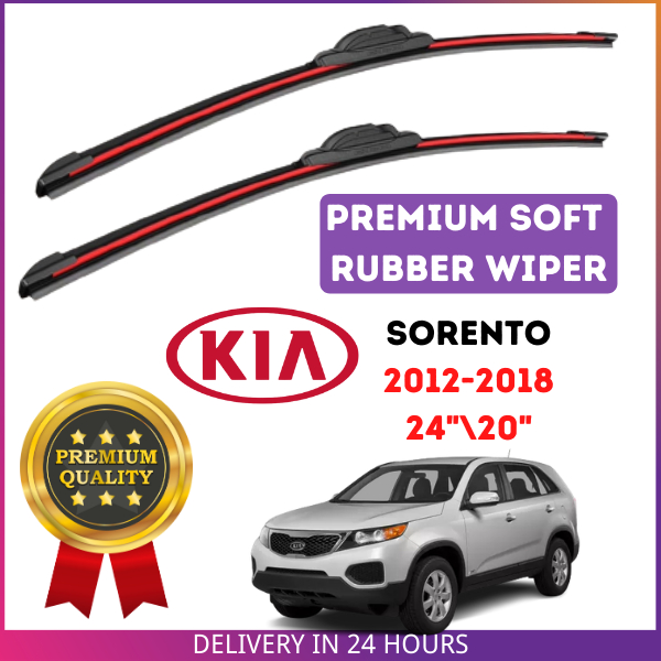 KIA Sorento 2012 2018 PREMIUM SOFT RUBBER WIPER BLADE (2PCS/SET) Shopee Malaysia