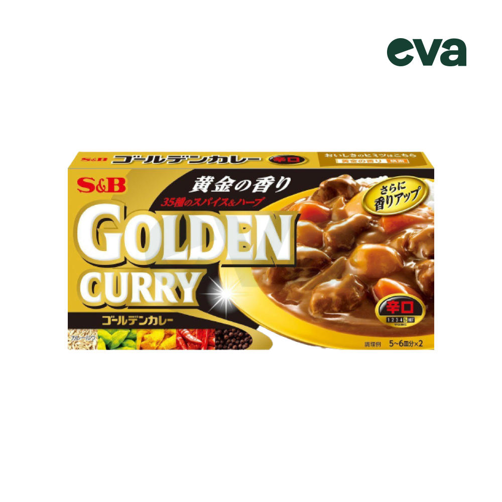 Japanese Curry Mix -S&B Golden Curry -Mild 220g 