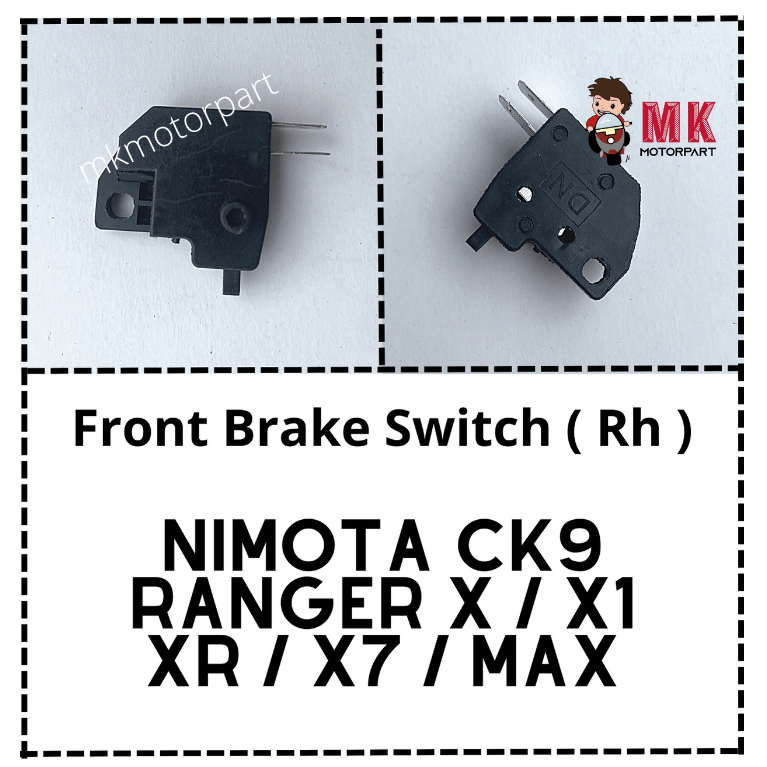 (RH) FRONT BRAKE SWITCH ( Right ) NIMOTA CK9 / Ranger X / X1 / XR / X7 ...