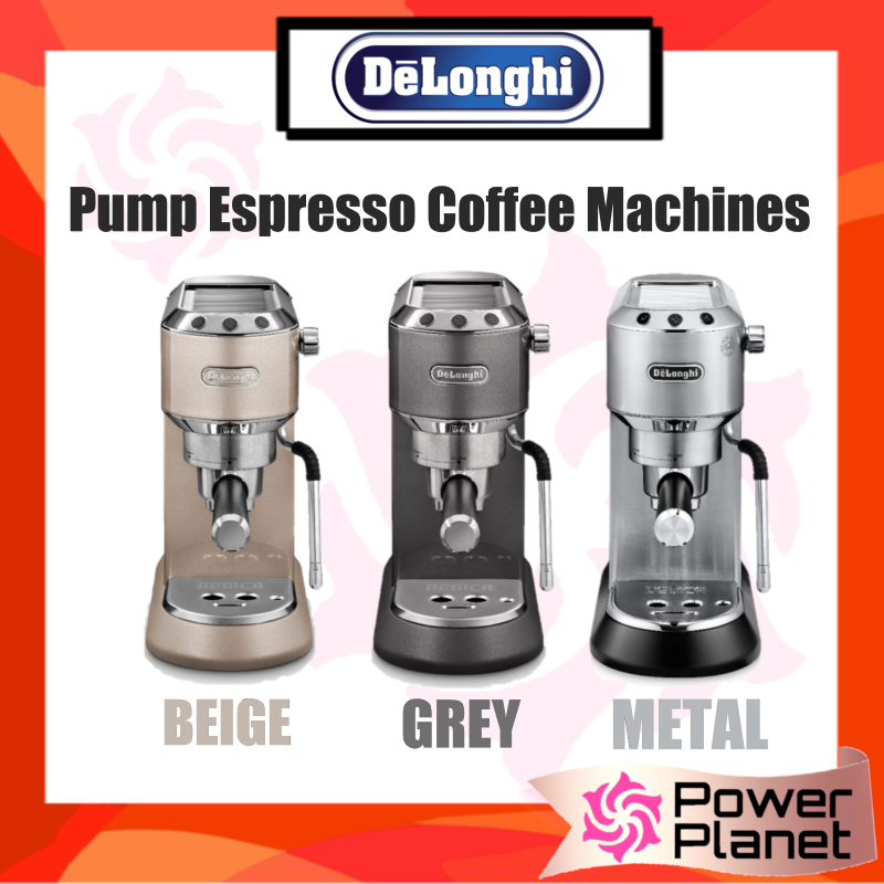 Delonghi Dedica Arte Metal EC885.M Pump Espresso Coffee Machines