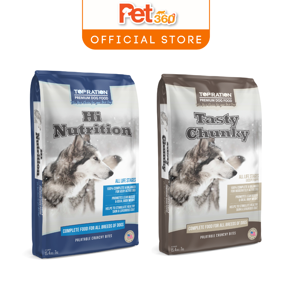 Top Ration Premium Dry Dog Food (7kg) | Shopee Malaysia