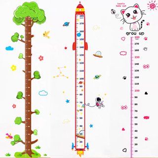 Kids Growth Chart Wood Frame Canvas Height Measurement Ruler From Baby To  Adult