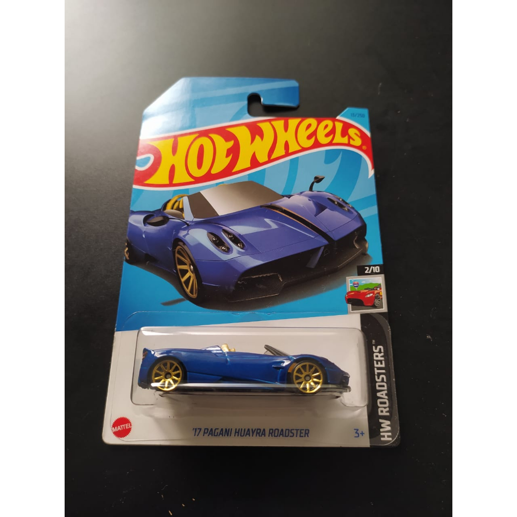 Hot Wheels 17 Pagani Huayra Roadster Shopee Malaysia 9246