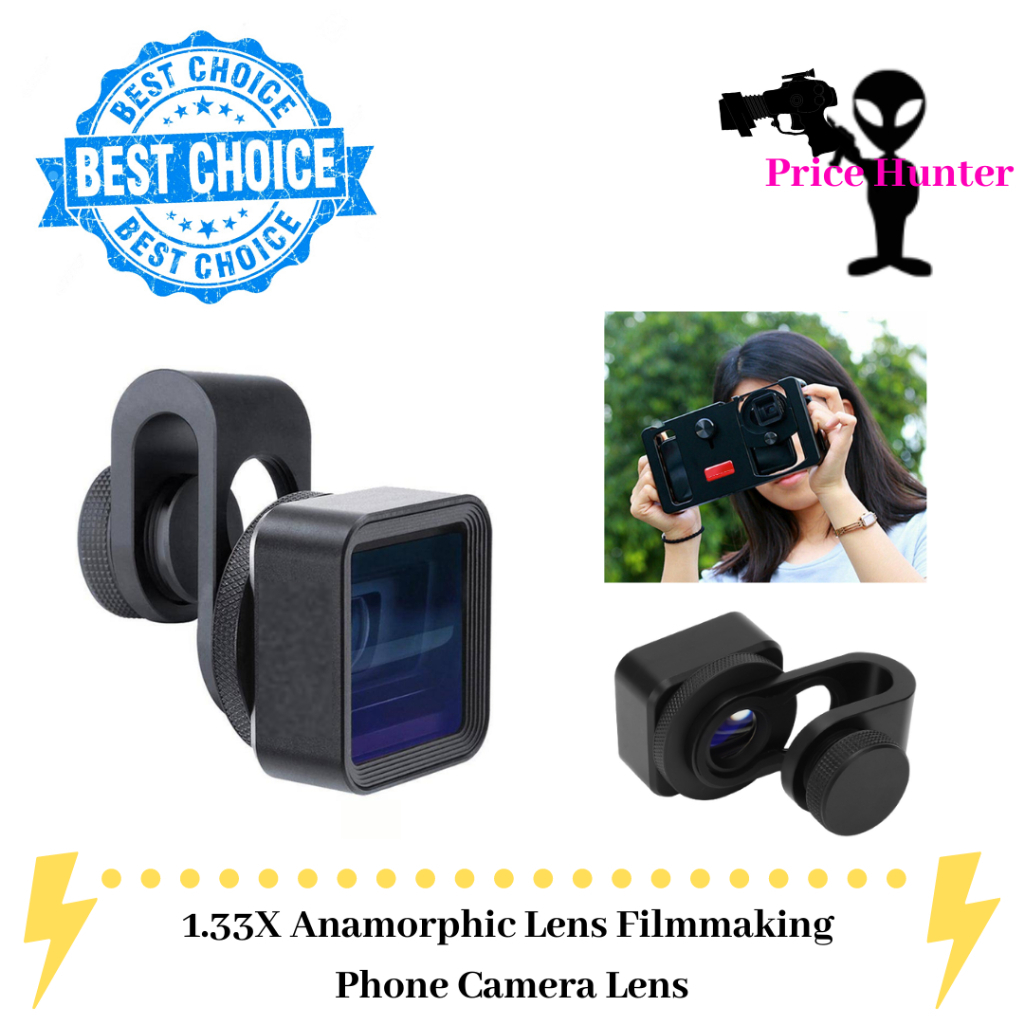 1.33X Anamorphic Lens Filmmaking Phone Camera Lens Shopee Malaysia