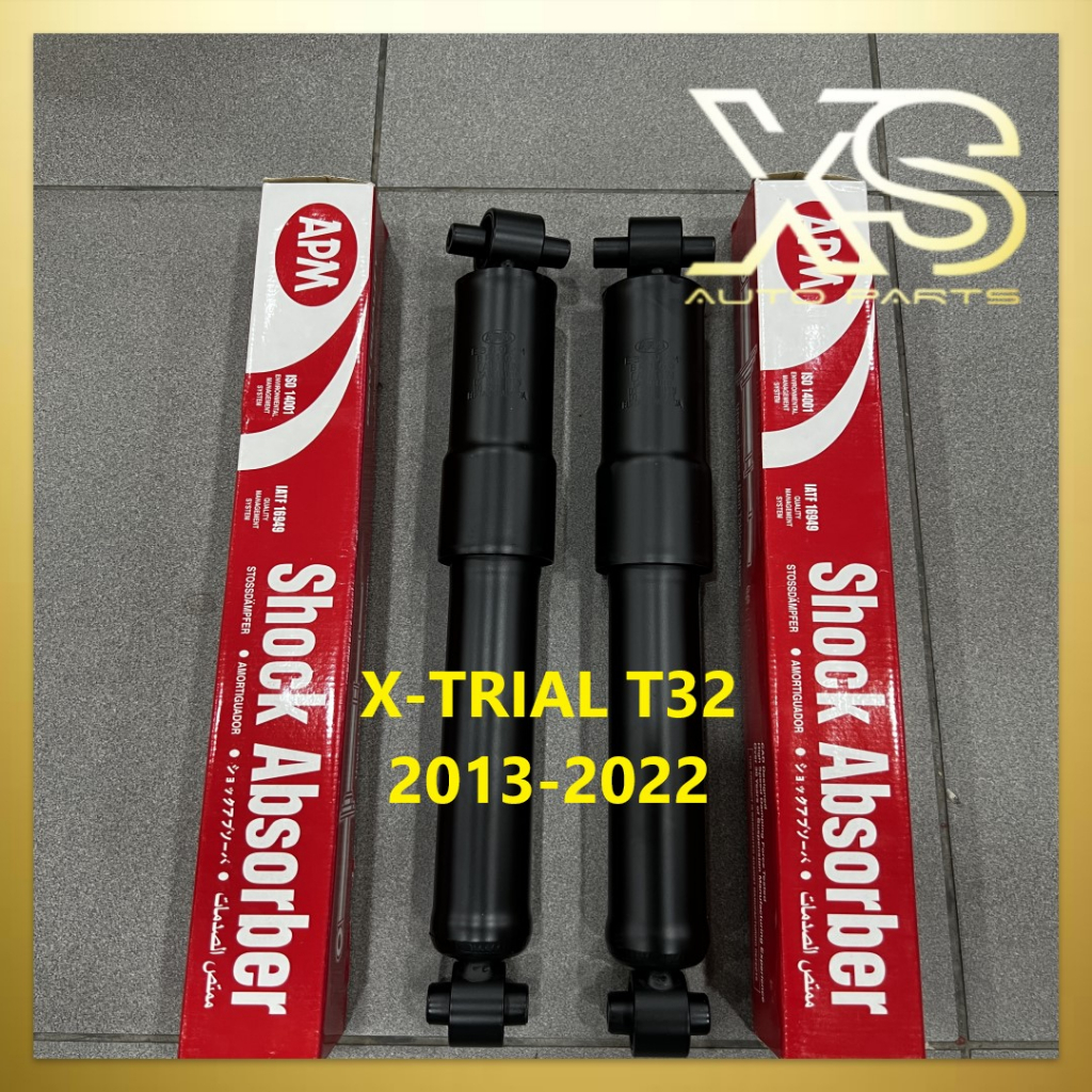 ( 100 ORIGINAL APM ) NISSAN XTRAIL T32 REAR SHOCK ABSORBER Shopee