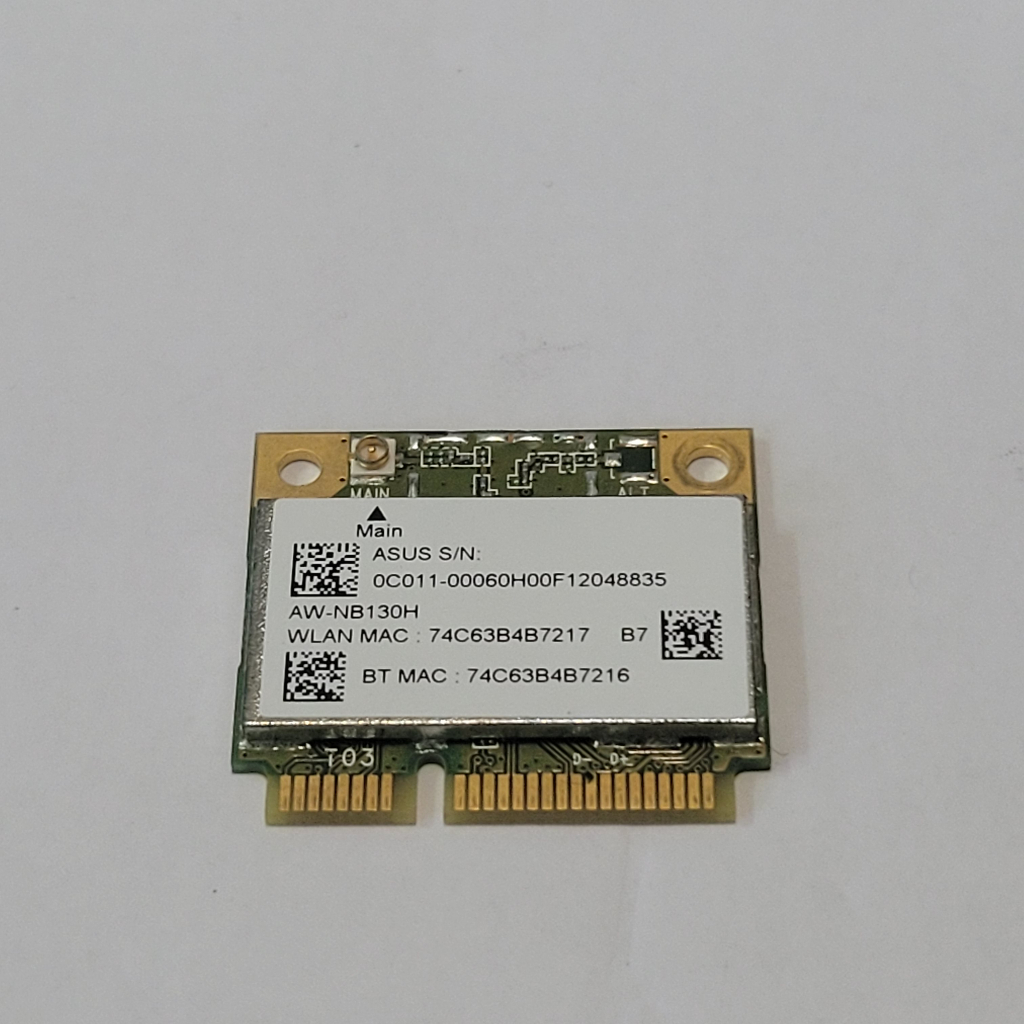 Azurewave Aw Nb H Qcwb Wifi Card Wlan Wireless Bt Half Mini Pcie Shopee Malaysia