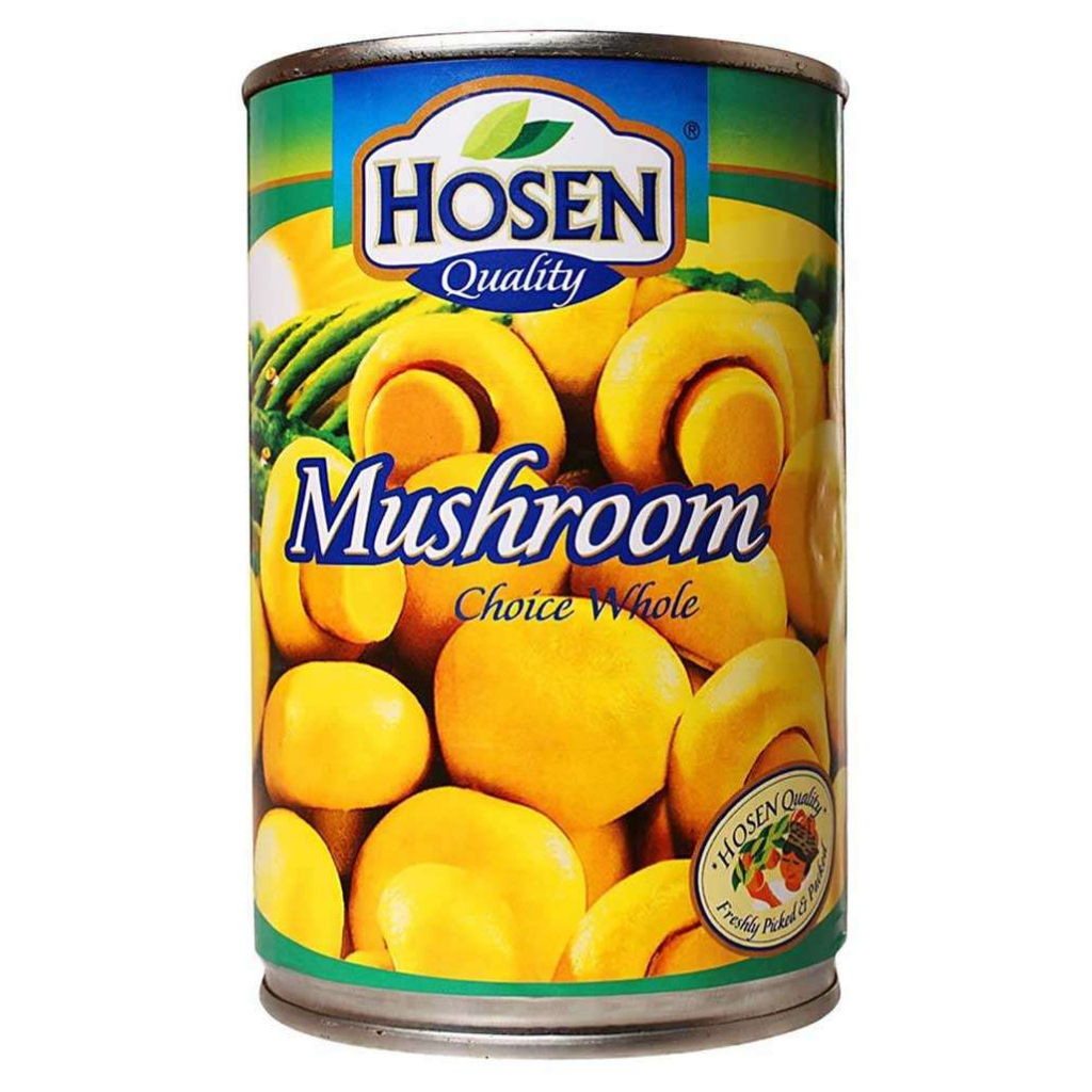 *Hosen Mushroom Series 425g (Whole Mushroom Exp. 26/02/2024, Straw ...