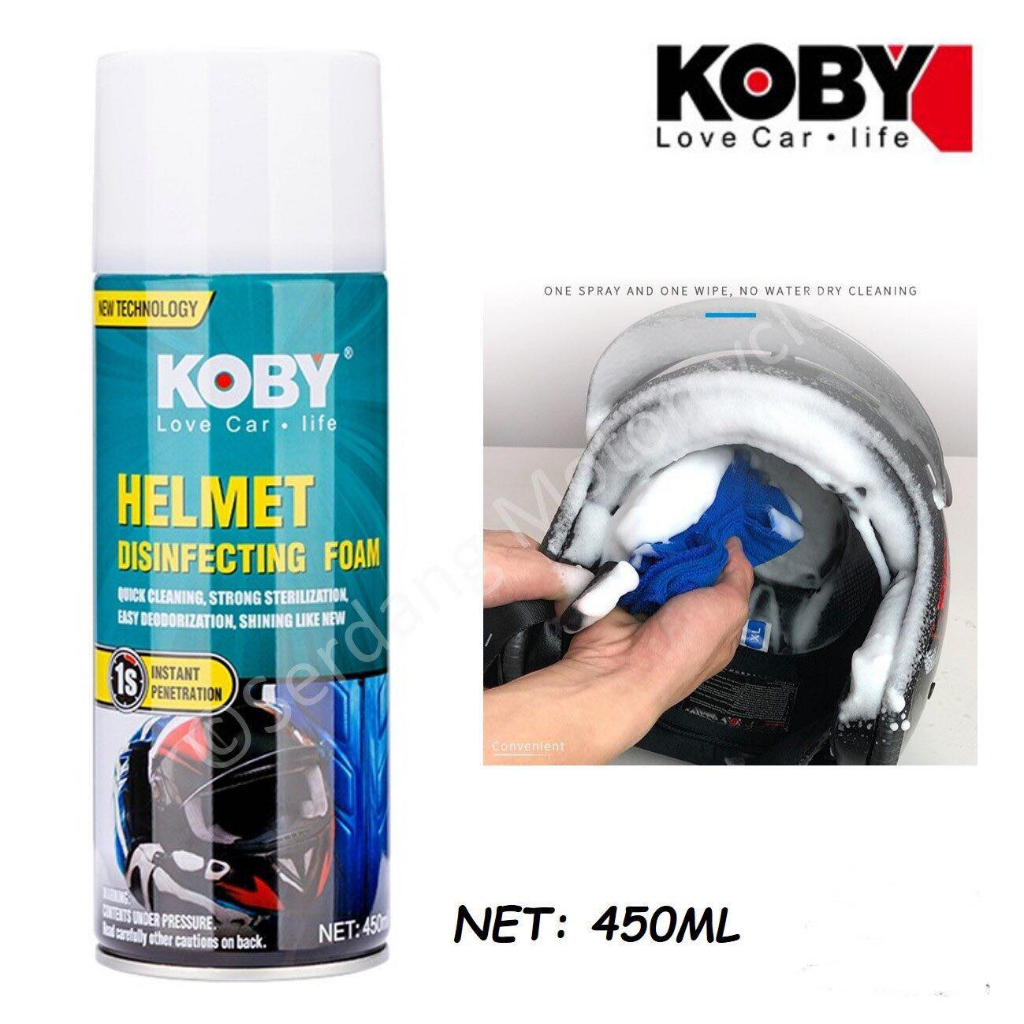 Koby Helmet Fresh Foam!! ANTI-BAKTERIA!! | Shopee Malaysia