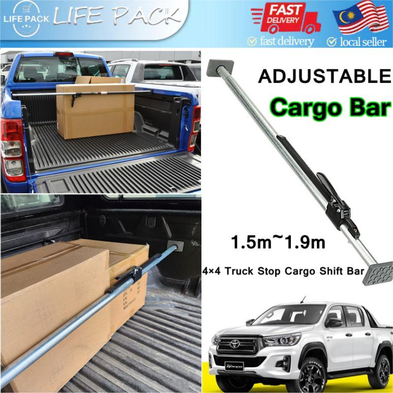 Cargo Bar Adjustable Ratcheting 1500mm - 1900mm 4x4 Truck Bed Pickup ...