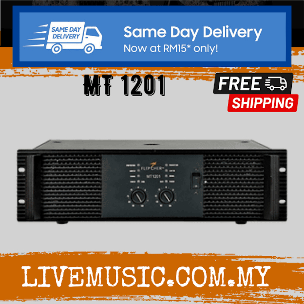 Flepcher MT1201 Power Amplifier ( MT1201 / MT 1201 ) Shopee Malaysia