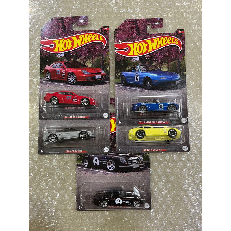 Hot Wheels JDM 2023 Japanese Classics Series Set of 5 | Shopee Malaysia