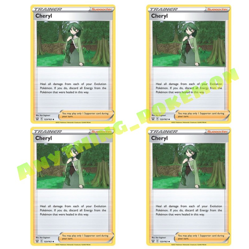 Pokmon Card Trainer - Cheryl 123/163 NORMAL/REVERSE HOLO | Shopee Malaysia
