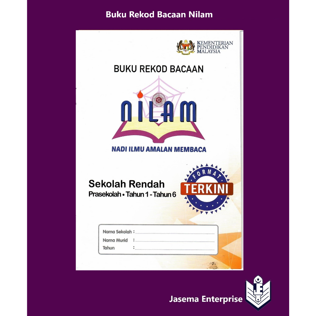 Buku Rekod Bacaan Nilam Nadi Ilmu Amalam Membaca Sekolah Rendah ...