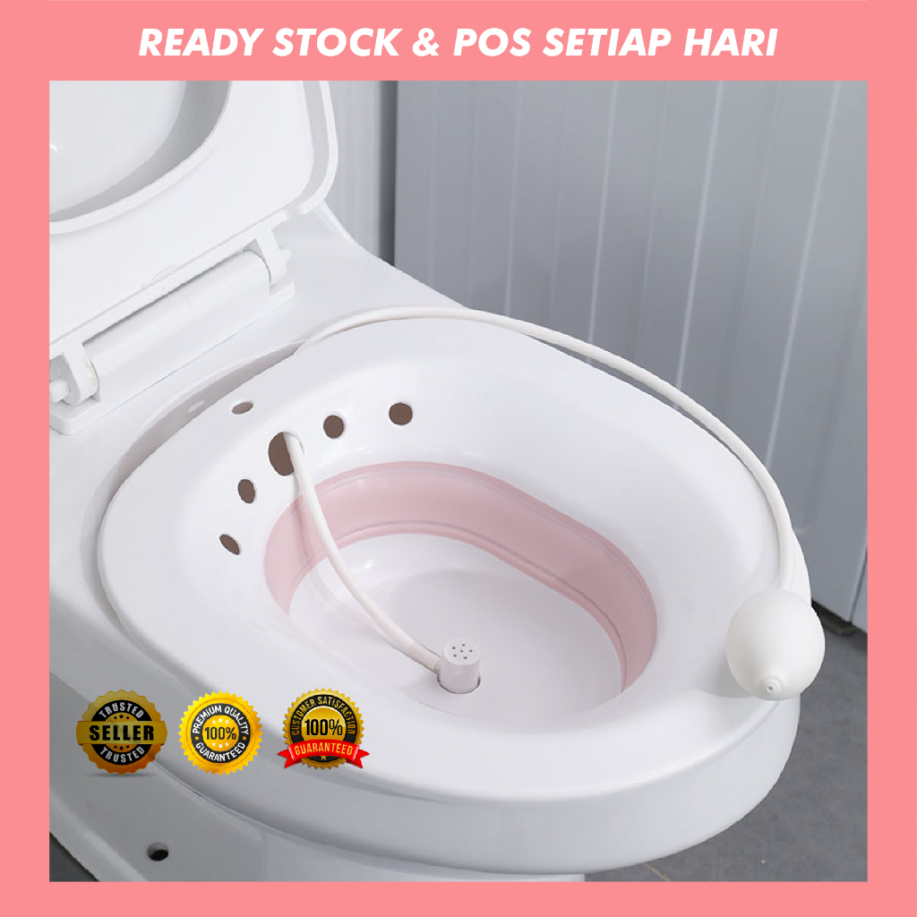 BESEN TANGAS/SITZ BATH BASIN TOILET SEAT POSTPARTUM HEMORRHOID PERINEUM ...