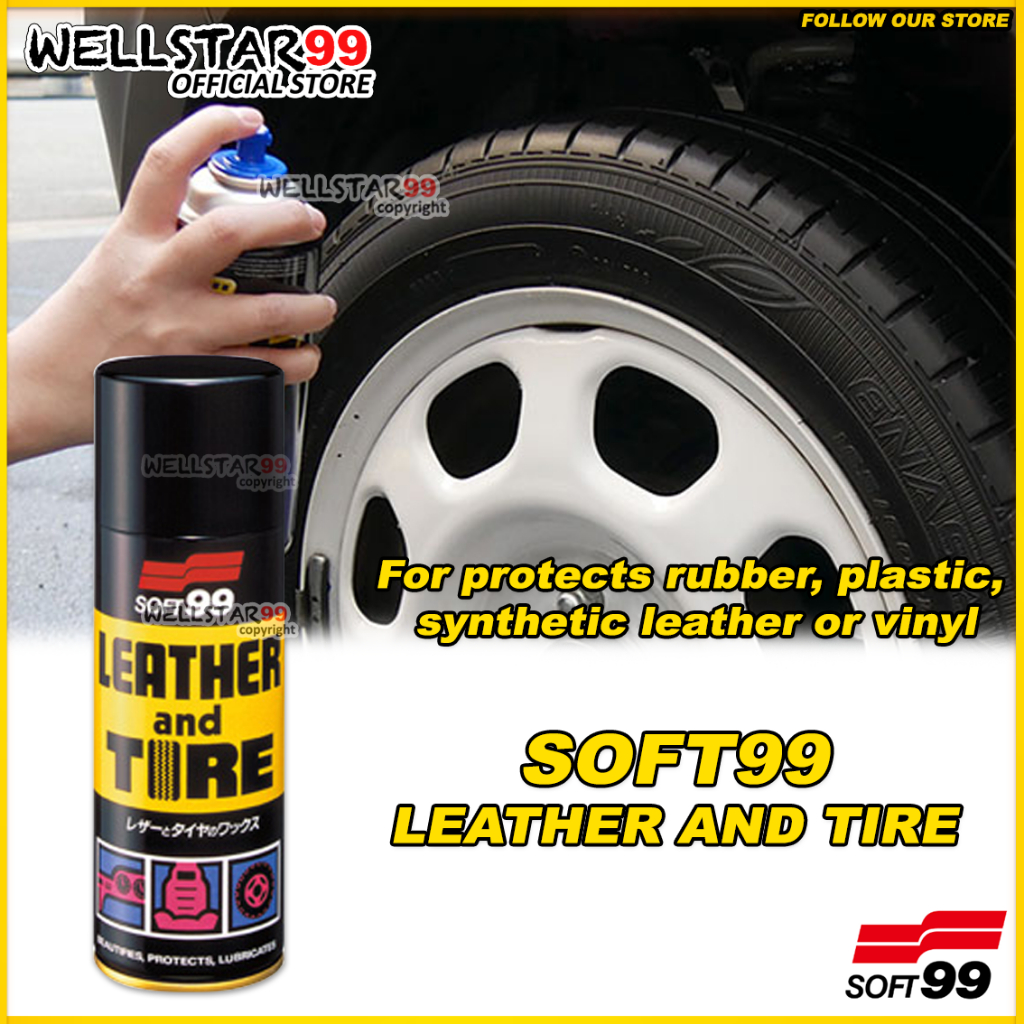 SOFT99 Leather & Tire Wax (T) | Shopee Malaysia