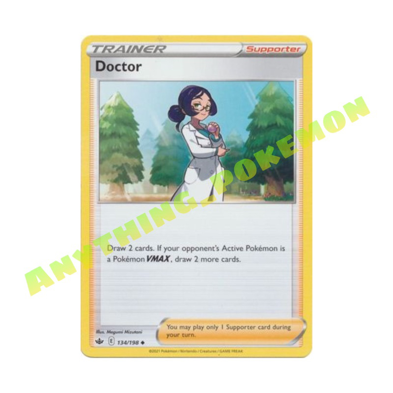 Pokmon Card Trainer - Doctor 134/198 NORMAL/REVERSE HOLO | Shopee Malaysia