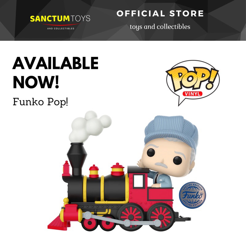 [IN-STOCK!] FUNKO POP! Train: D100- Walt Disney On Engine (IE) | Shopee ...