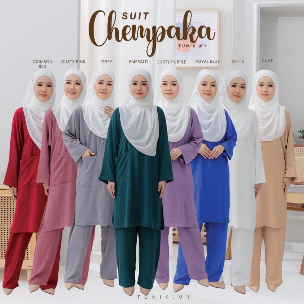 Suit Chempaka by TUNIK.my | Shopee Malaysia