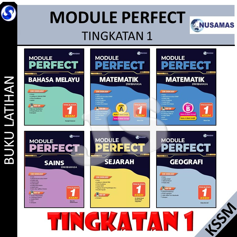 MODULE PERFECT TINGKATAN 1 BAHASA MELAYU / MATEMATIK / SAINS / SEJARAH ...