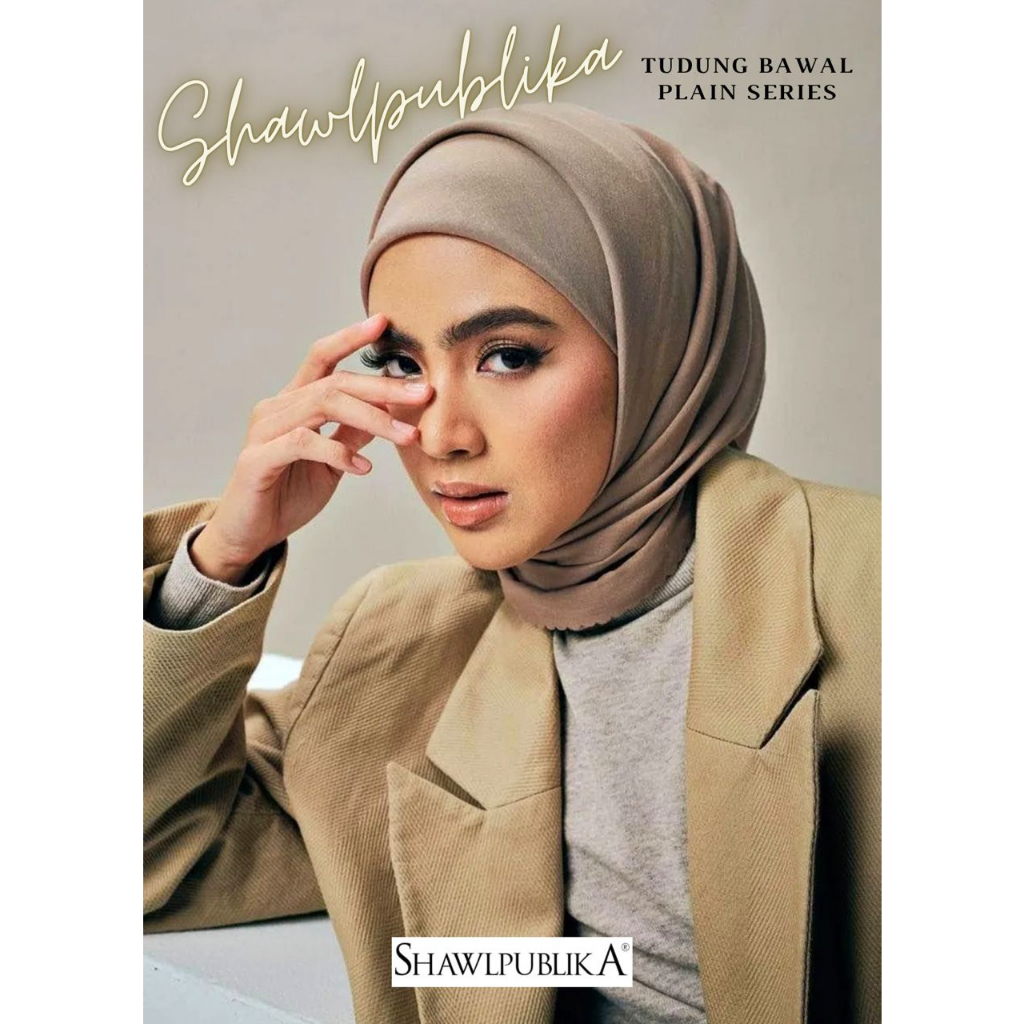 SHAWLPUBLIKA BAWAL PLAIN SERIES Shopee Malaysia