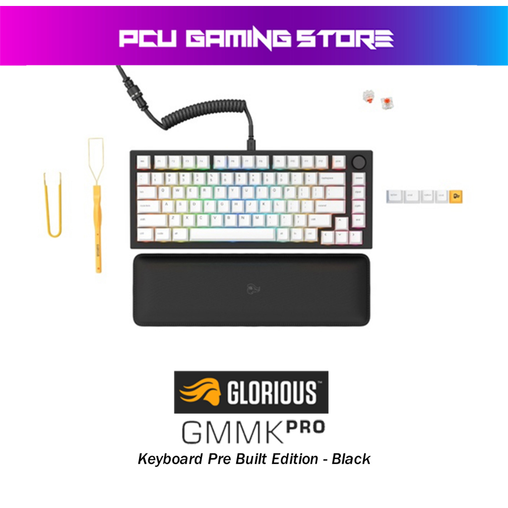 Glorious GMMK PRO Pre Built Edition Black Shopee Malaysia