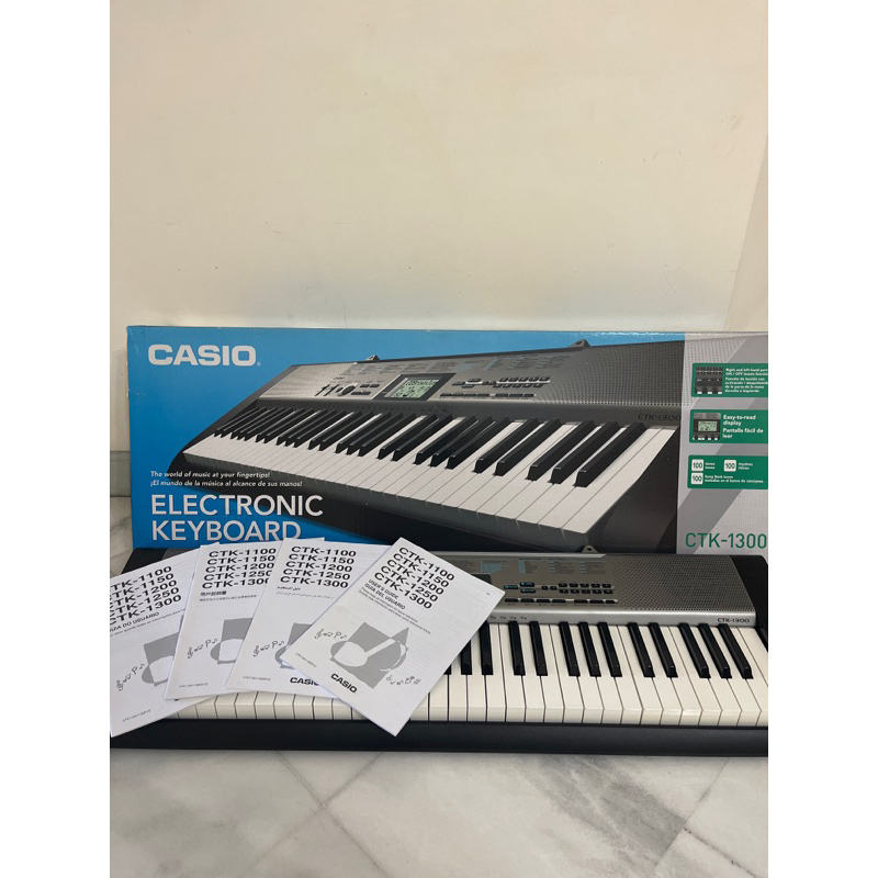 [CTK 1300] CASIO Electronic Keyboard Shopee Malaysia
