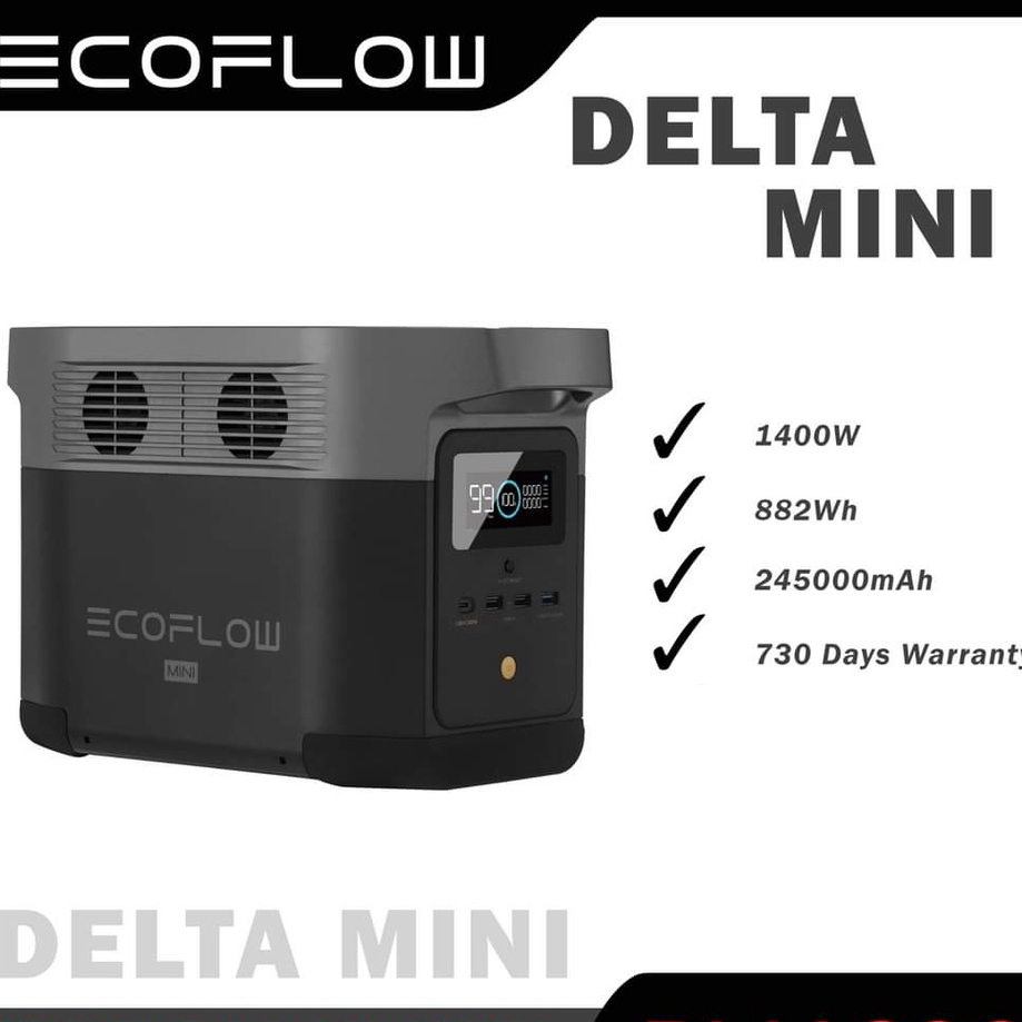 EcoFlow Delta Mini Portable Power Station Shopee Malaysia