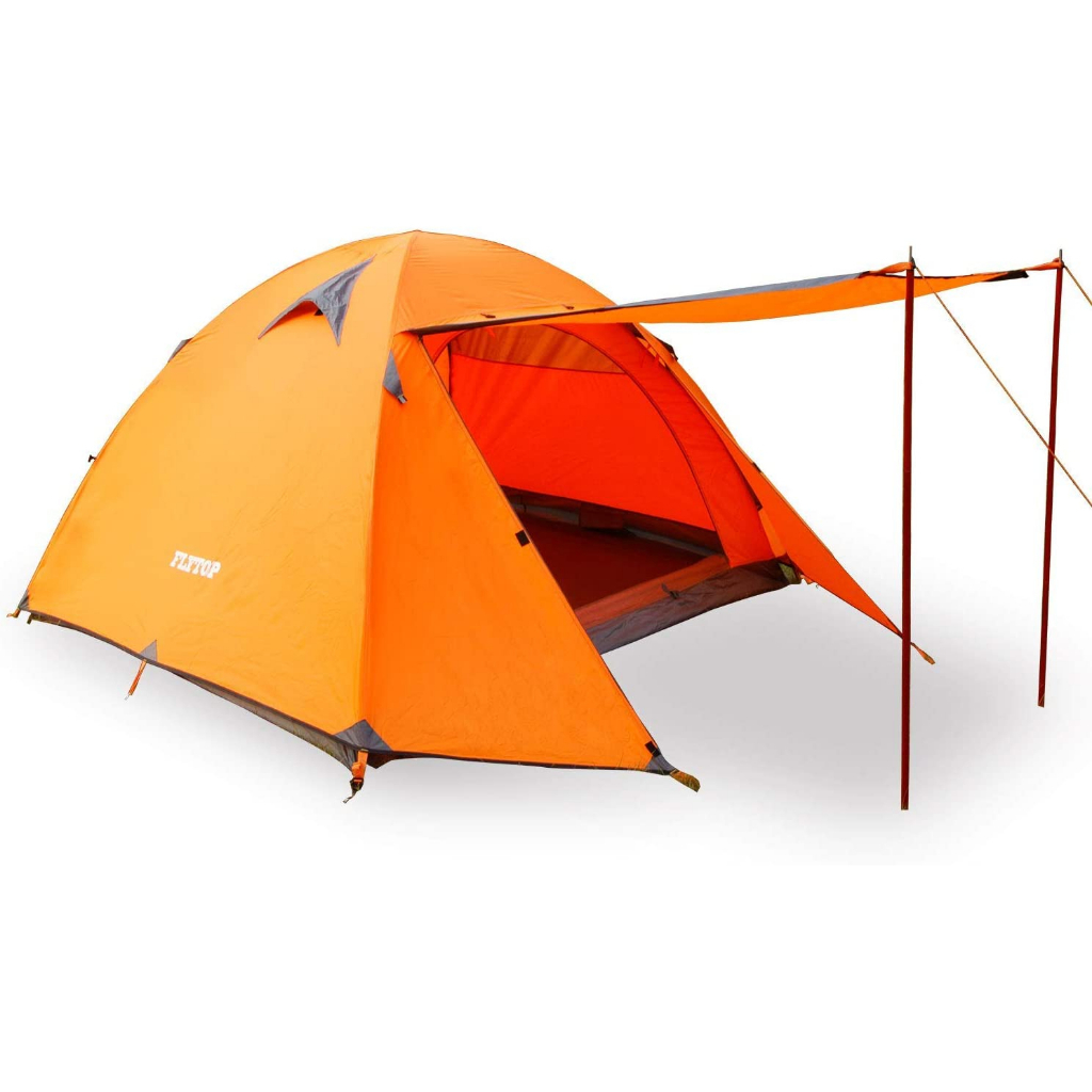 FLYTOP 3 Person Camping Tent Set All-season Double Layers Backpacking ...