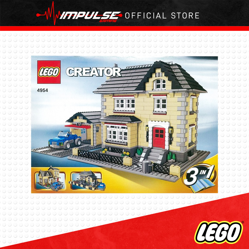 LEGO 4954 Creator Model Town House (Retired Set ) | Shopee Malaysia