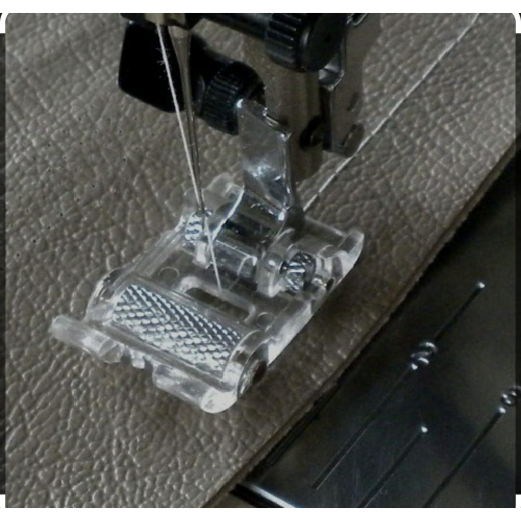 Original Sliding Presser Foot With Roller Sewing Plastic Leather ...