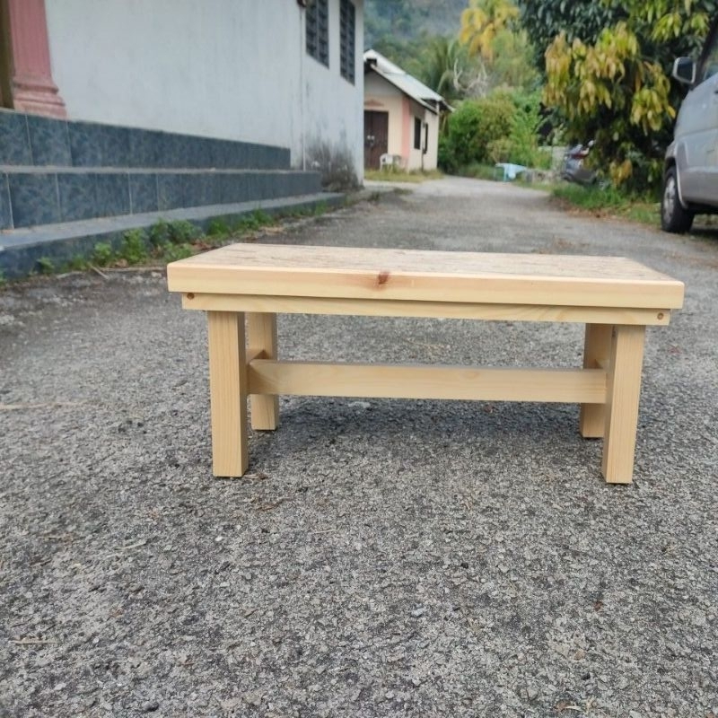 Bangku Kayu Mini / Wooden Stool | Shopee Malaysia