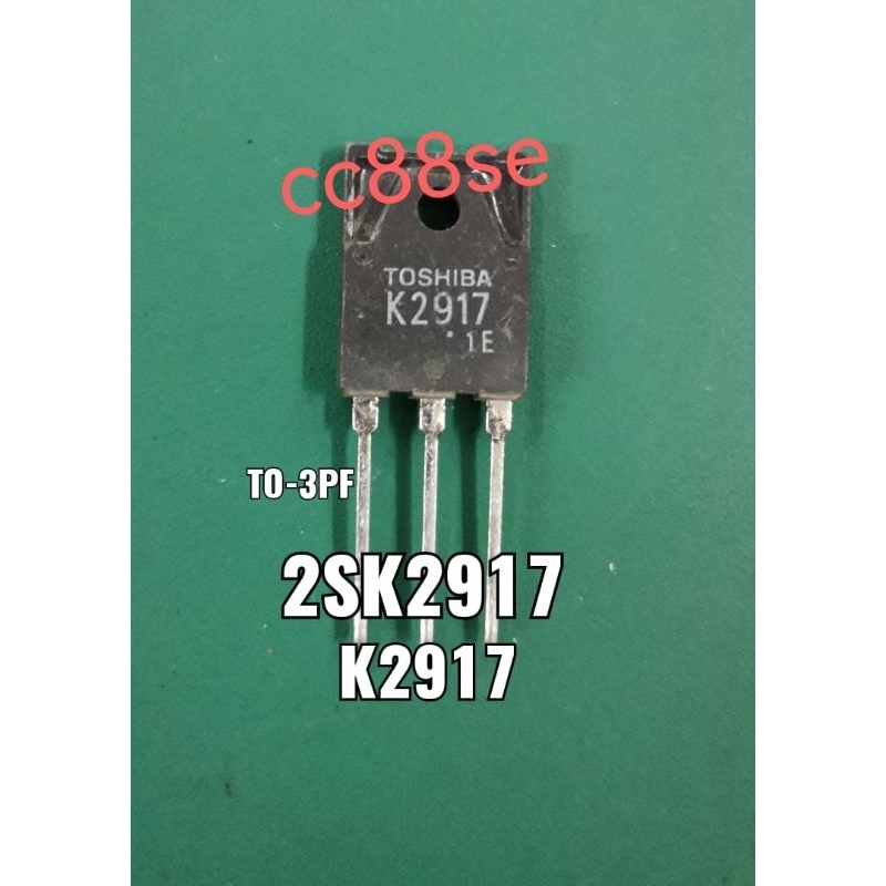 2SK2917 MOSFET Alimentazione Toshiba Originale Tirato 18A 500 V 0,27 - Foto 2