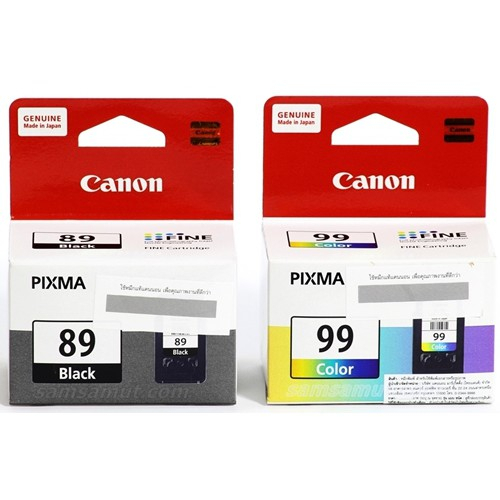 CANON PG 89 (BLACK) & CL 99 (Color) [100%GENUINE FROM CANON] | Shopee ...