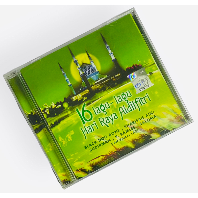 NEW ORIGINAL CD 16 LAGU LAGU HARI RAYA AIDILFITRI Cd (BDB, Sharifah