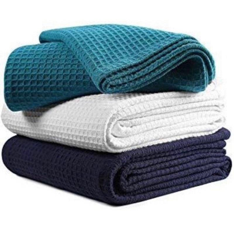 Selimut Hospital thermal blanket waffle design 100 cotton queen size