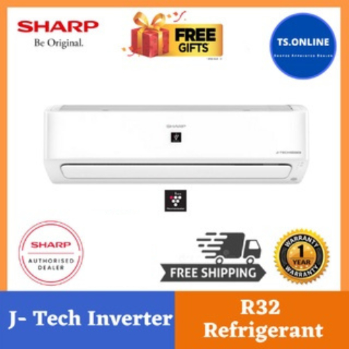 ( FREE SHIPPING ) Sharp JTech Inverter Plasmacluster Air Conditioner