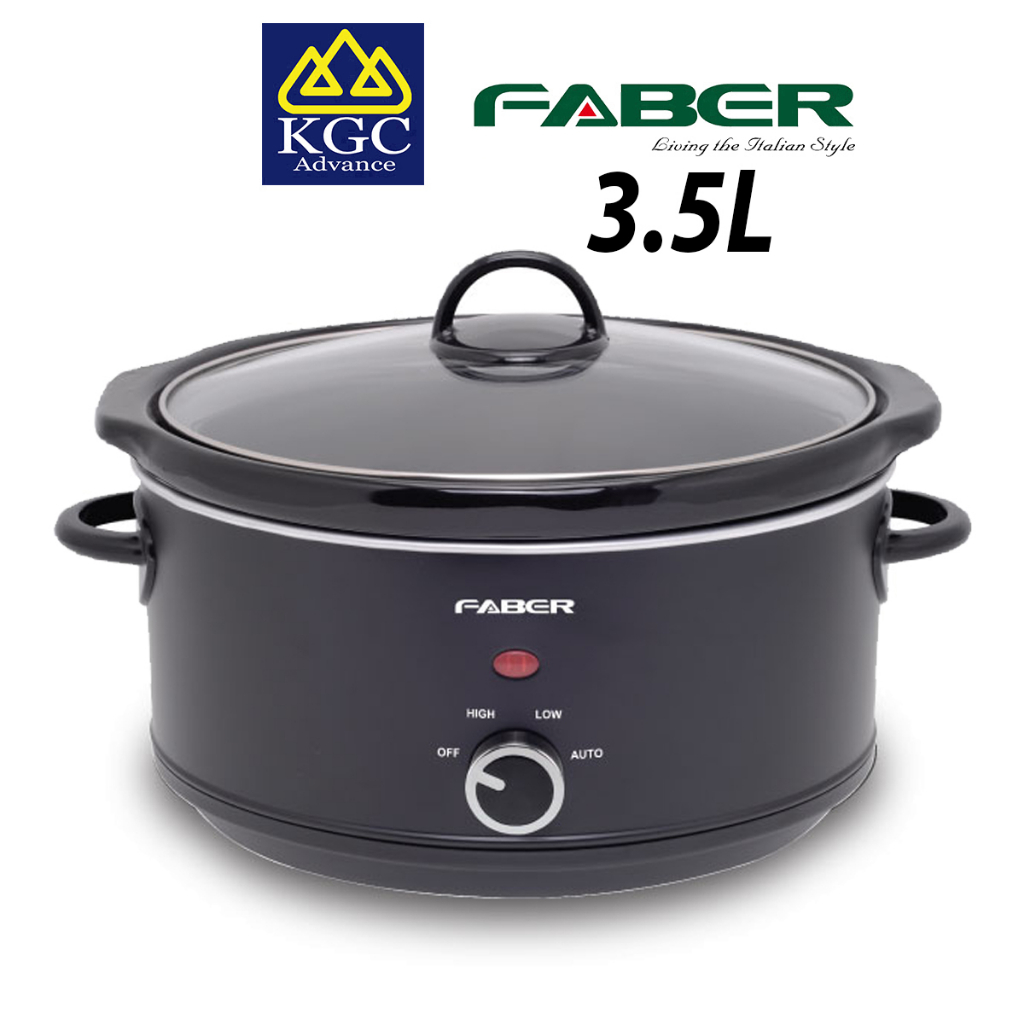 FABER 3.5L Slow Cooker FSC 350BK Shopee Malaysia